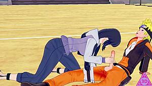i love koikatsu naruto hinata hentai where hinata gives blowjob and handjob to big cock and cums