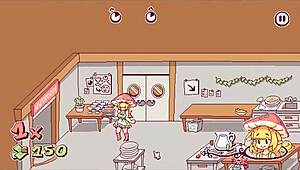 Futanari Game Ep 1 Serves Special Shemale Sauce at Restaurant