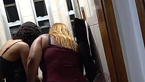 A day of filming with beauties in ted's mansion - just good fun