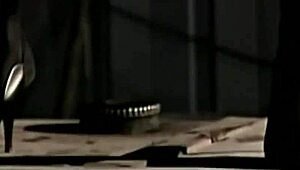 Kate and Alicia improvise anal and threesome