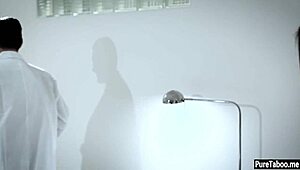 Petite teen loses virginity to plastic surgeon in intense session