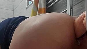 feeling so wild with this anal dildo stretching me open every night