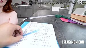 Stepmom Solves Math Problems With Intense Fucking And Sucking In POV