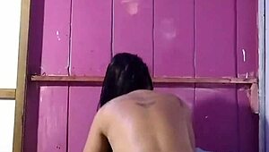 watching tv with a big black guy, interracial blowjob on his huge cock, then fucking her big pussy milf style for a facial cumshot