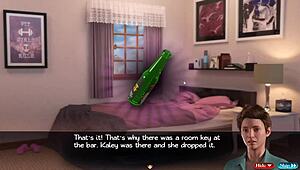 Treasure of Nadia Episode 2 - Sexy Milf Massages My Cock in Hentai Game