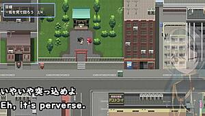 Flash Outdoor Exposure In Anime Game With Subtitles