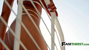 Porn with GF and stepson