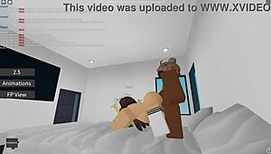 amateur first time roblox fun with wild riding