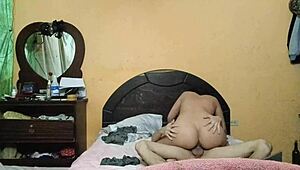 Latina Stepsister Begs For Stress Relief With Big Cock