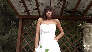 Wedding Fuck Part 1: Sneaking a Wild Ride with the Bride