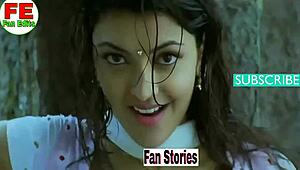 Kajal Shows Big Boobs And Ass