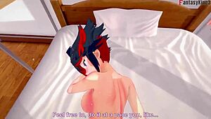 i watch ryuko matoi fuck intensely in kill la kill fantasy