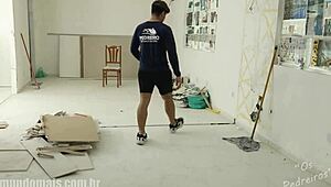 Watch These 13 Workers Fuck Bareback Before Work!