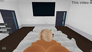 Amateur blonde tries first time with big black cock. She rides cowgirl and bends over.