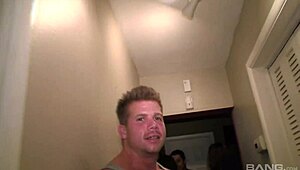 yo, college party turns into wild mmf anal orgy outdoors