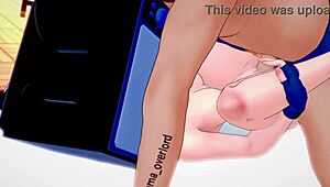 i'm this tv woman after showering, wanting to drop the towel and fuck her shaved pussy in the toilet