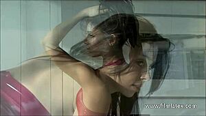 damn, Aimee’s black latex and high heels got me hooked on softcore posing! 😍