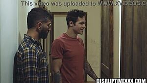 Adam Ramzi fucked bareback by Jayden Marcos. Intense! 🔥