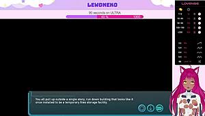 vtuber lewdneko plays sleeve shock with moaning