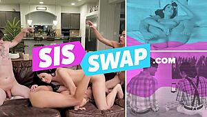 गॉर्जियस मिल्फ स्टेपसन को डीप कम इनसाइड के लिए फुसलाती है