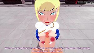 want to see power girl in pov with superman fantasy?