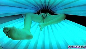 old redhead blows my annoying stepbro's cock