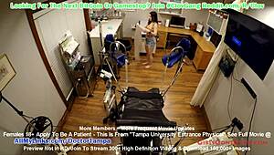 Clov - Busty Asian Mina Moon faces humiliating gyno exam by Doctor Tampa for university entry at GirlsGoneGyno com