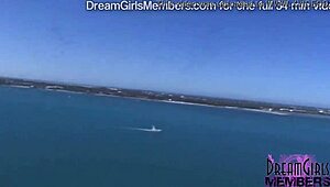 omg, naked parasailing with three hot spring breakers was insane, ya know?