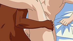 Nicole Watterson feels intense orgasm in Gumball parody animation