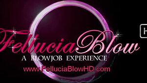 Stunning HD blowjob by Fellucia with intense oral action.