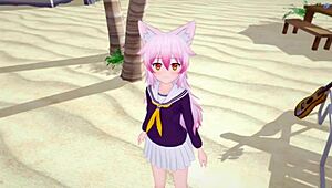 3D Hentai Ranka Okami Sex Scene