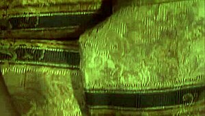 brunette maid fingered in threesome with boss