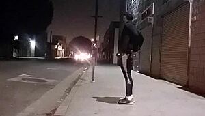 Latino Gay Bubble Butt Offering Holes on the Street