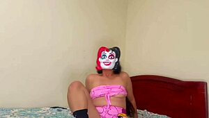 Latina amateur touches herself solo craving hard penetration.