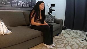 Damn, Yuki-O hottie nails hardcore casting with gagging deepthroat!