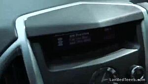 Teen Guitar Player Fucks Stranger in Public Outdoor Action