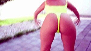 Helena Danae in passionate lesbian action with her friend!