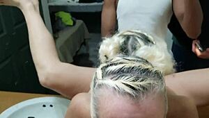 milf moans, 'fuck me on the counter!'