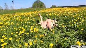 Casual Blowjob from Stranger Girl Vira Gold with Ananta Shakti Outdoors