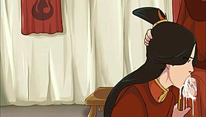 reviewing four elements trainer's all porn scenes in anime hentai game