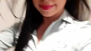 latina with big ass in tiny thong teasing on webcam