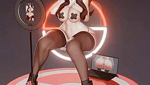 What if rushzilla ruled in this wild hentai animation?