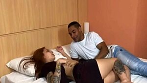 Horny on the street, I gave it to that handsome black guy!