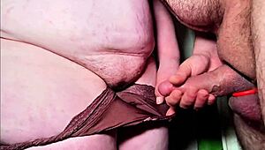 Doggy Style with Secretary’s Huge Ass Getting Cum Loaded in Panties