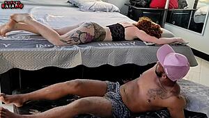 New Girl Rides Dick Hard Until She Cums