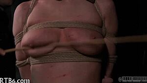 angel faces intense punishment in this session