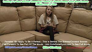 Ava Siren Undergoes Coach-Ordered Speculum Exam by Doctor Tampa at GirlsGoneGyno.