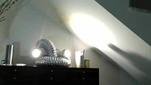 uhh, olga’s squirt machine went wild, gotta mop this floor now!