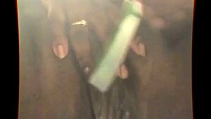 His toothbrush made me squirt in ebony pov with wet pussy and bbw.