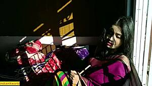 अरे, मेरी ब्यूटीफुल भाभी, पहली बार देवर के साथ, इतनी क्यूट, समझती हो?